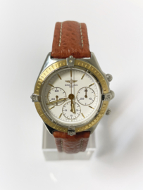 Breitling Callisto B11045 Staal Goud Polshorloge - Handopwinder Chronograaf