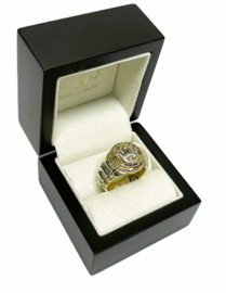 14 Karaat Bicolor Gouden Heren Rolex Ring - 10 g