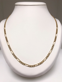 14 K Gouden Figaro Schakel Ketting - 67 cm / 25,1 g