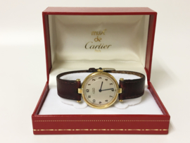 Cartier Must de Cartier Vermeil Ronde - 30 mm / Unisex Incl Certificaat 1990