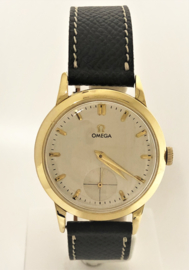 14 K Gouden Omega de Ville Trésor Jumbo Subsecond - 2684