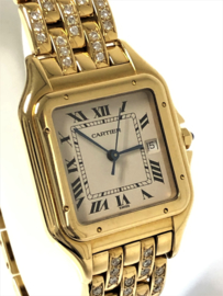 Cartier Panthère Dames Polshorloge 18 K Goud / Diamant - 100 g