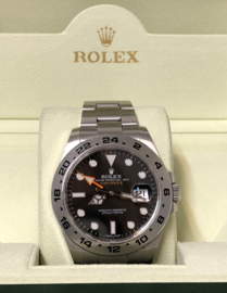 Rolex Explorer II Black Dial  - 42 mm / Full Set Inclusief Garantie