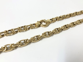 14 K Gouden Fantasie Koningsketting Unisex - 61 cm / 30,15 g