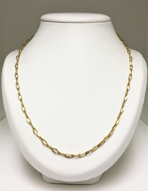14 K Gouden Closed Forever Schakel Ketting - 73 cm / 21,25 g