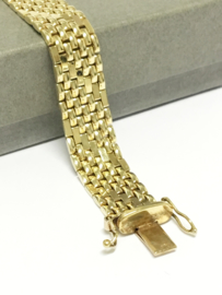 14 K Gouden Schakel Armband - 18 cm / 23,95 g