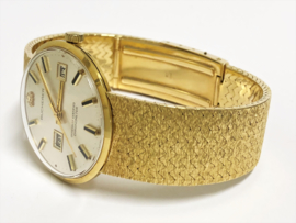 BUCHERER - 18 K Massief Gouden Heren Horloge Day Date Automaat - 116,13 g