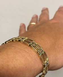 14 K Gouden Schakel Armband - 18 cm / 17,05 g