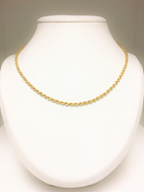 14 K Gouden Koordcollier - 47 cm