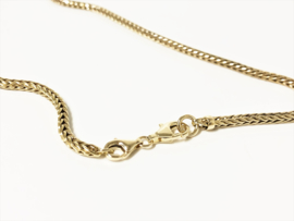 TROLLBEADS TAUNE-00004 14 K Gouden Vossenstaart Collier (Met Slot) - 46 cm