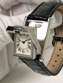 Cartier Tank Basculante Model 2386 - Quartz Dames Polshorloge