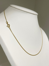 18 K Gouden Gourmet Collier - 46 cm / 1.5 mm / 3,8 g