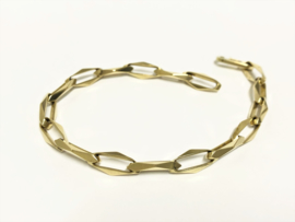 14 K Gouden Closed Forever Schakel Armband - 20,5 cm / 15,25 g