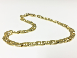 14 K Gouden Gucci Schakel Armband - 22 cm / 12,7 g