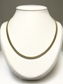 14 K Massief Gouden Gourmet Ketting - 51,5 cm / 42,75 g