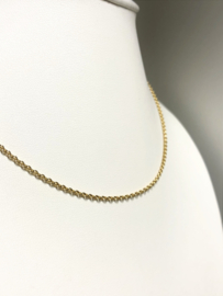 14 K Massief Gouden Anker Collier - 42 cm / 4,73 g / 1.5 mm