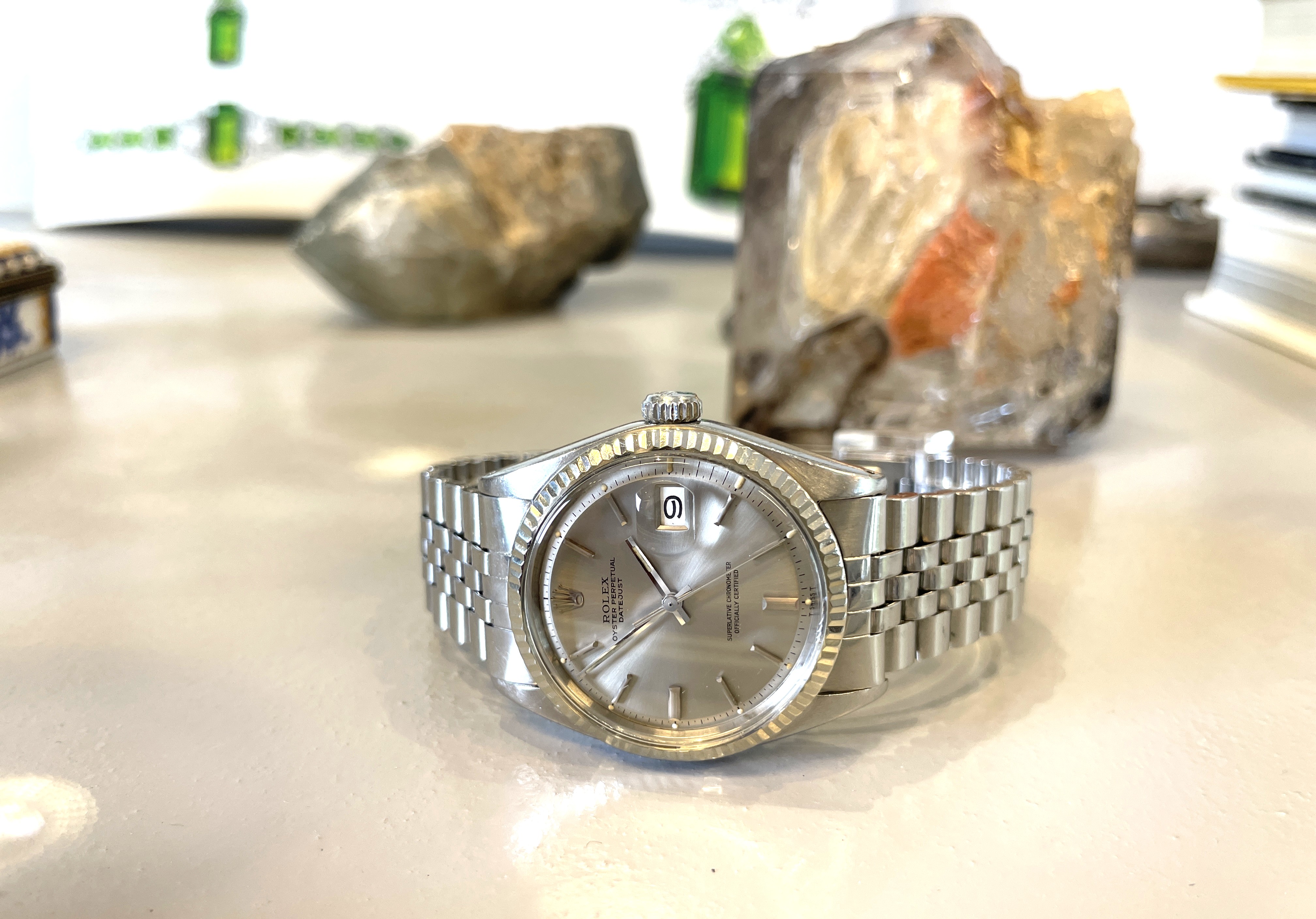 Rolex Oyster Perpetual Datejust 1601 Pie Pan 36 mm / 1971