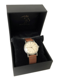 Zenith Vintage Dresswatch Heren Horloge Staal Jaren '60 - 1 Jaar Garantie