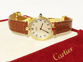 Cartier le Must Vermeil Ronde Quartz  Polshorloge Midsize 30 mm Incl. Garantie