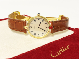 Cartier le Must Vermeil Ronde Quartz  Polshorloge Midsize 30 mm Incl. Garantie