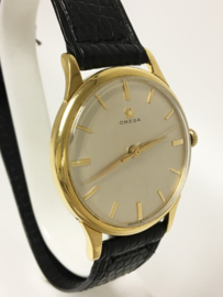 18 K Gouden Omega 285 Vintage Dresswatch - Jaren '60 / Handopwinder