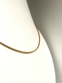 14 K Gouden Slangen Collier - 42 cm / 8,4 g