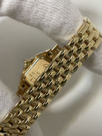 Cartier Panthere 4178 Lady Diamond 18 K Goud Quartz - Roman Dial