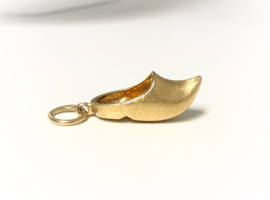 18 K Gematteerd Gouden Hanger Klomp Goudklomp - 4,7 g