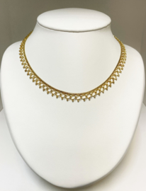 14 K Antiek Gouden Draad Collier (verstelbaar) 42 - 46 cm / 24,89 g