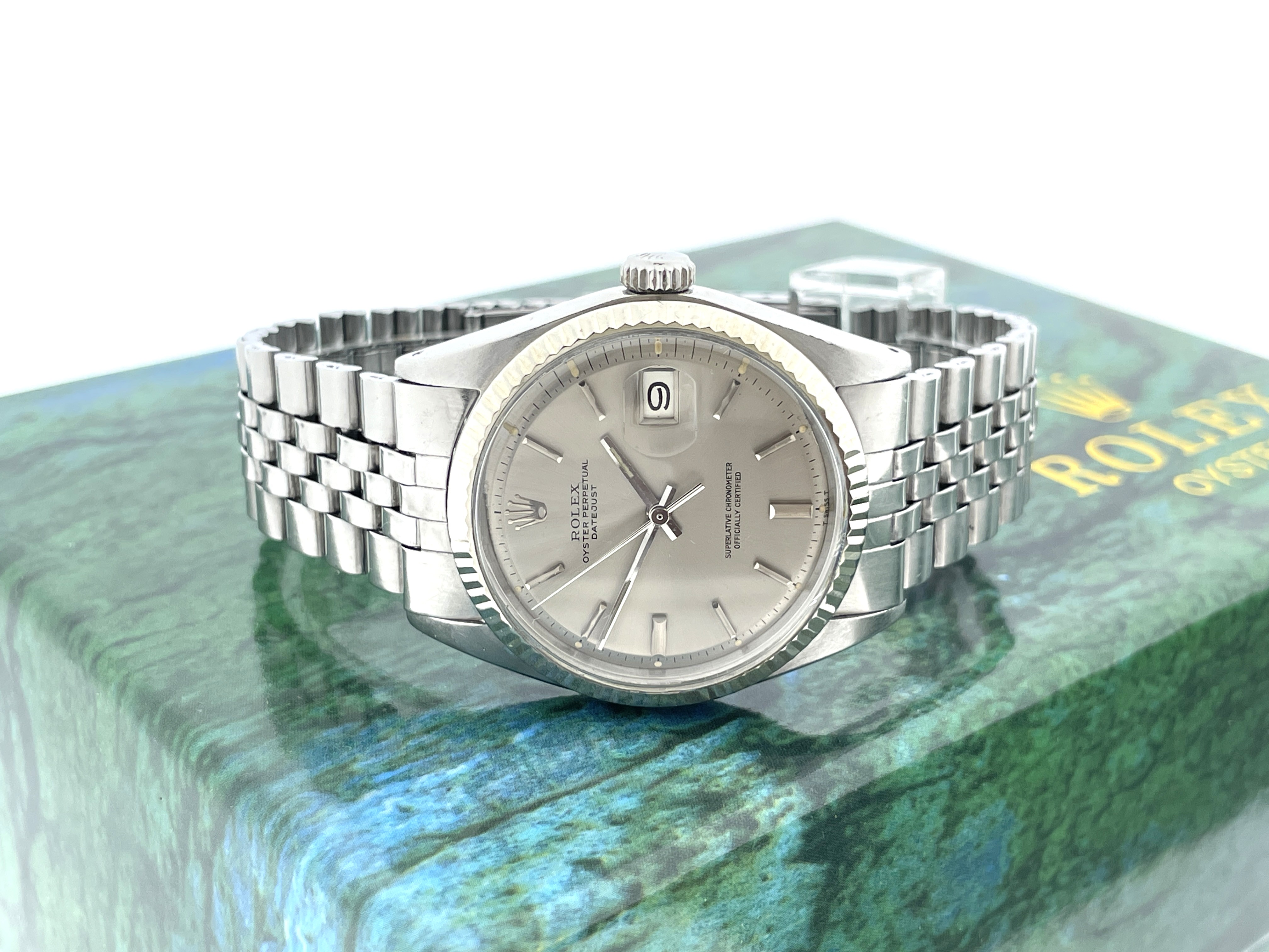 Rolex Oyster Perpetual Datejust 1601 Pie Pan 36 mm / 1971
