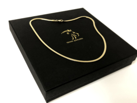 14 K Gouden Gourmet Ketting (Gewalst) - 42,5 cm / 10,2 g