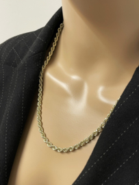 14 Karaat Gouden Koord Ketting  - 53 cm / 10.5 g / 5 mm