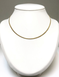 14 K Gouden Gourmet Ketting (Gewalst) - 42,5 cm / 10,2 g