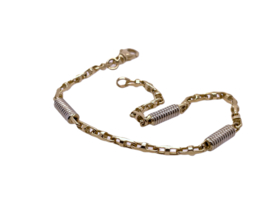 14 Karaat Massief Gouden Koningsarmband Harley Davidson - 21 cm / 9,8 g / 3-4 mm