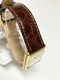 Must de Cartier Tank Large Quartz 590005 - Champagne Roman Dial
