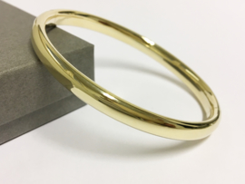 14 K Gouden Slaven Armband (Ovaal) - 13,3 g