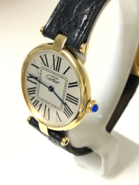 Cartier Le Must Vermeil Ronde Midsize 30 mm - Full Set