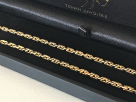 14 K Gouden Schakel Ketting - 45 cm