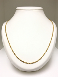 14 K Massief Gouden Koord Ketting - 61 cm / 15,5 g