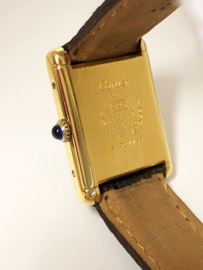 Cartier Vermeil Tank Spider - Hand Opwinder / Jaren '70