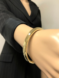 14 K Gouden Zware Slaven Armband (Model Bol) -  18,5 cm / 25,13 g