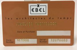 Ebel Sport Wave Classique Staal / Goud - Dames Polshorloge