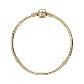 PANDORA Gouden Moments Bracelet 550702-19 Gouden Bedel Armband