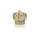 PANDORA 750453D Majestic Crown 14 K Gouden Charm Bedel Diamant - Retired