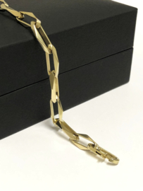 14 K Gouden Closed Forever Schakel Armband - 20,5 cm / 15,25 g