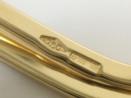 18 Karaat Massief Gouden Geld Clip - 5 cm / 8,35 g