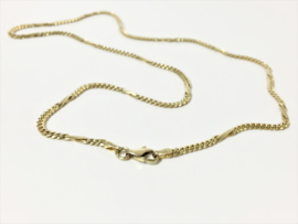 14 K Gouden Gourmet Infinity Ketting - 47 cm / 11,7 g