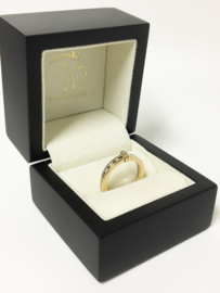 Le Chic 14 K Bicolor Gouden Aanschuif Ring 0.17 crt Diamant H / VS1