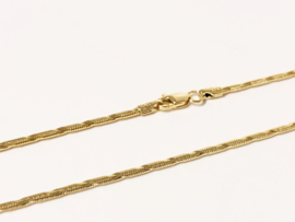 14 K Gouden Slangen Collier Midas - 45,5 cm / 9,4 g