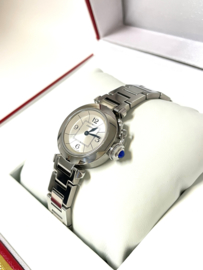 Cartier Miss Pasha 2973 Silver Dial Quartz Dames Polshorloge